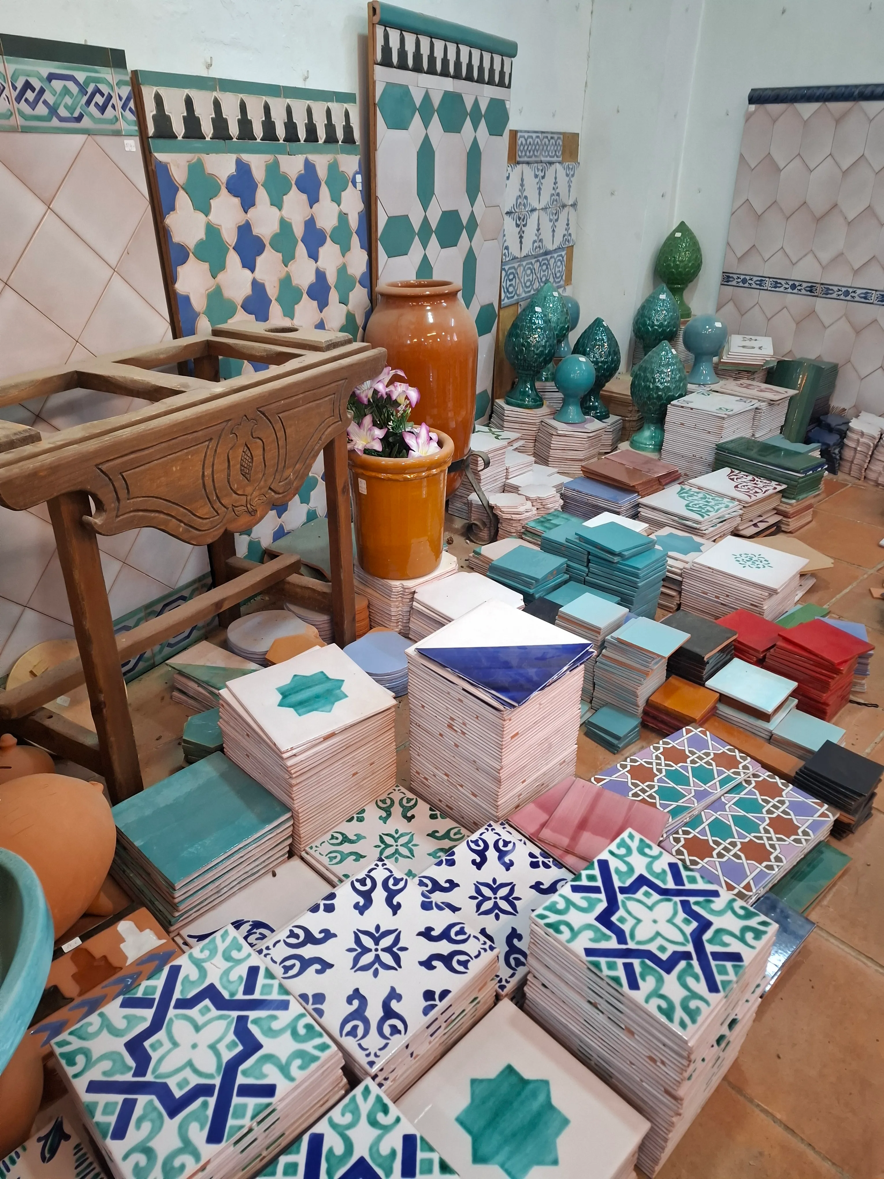 Otra imagen de cerámica Fajalauza