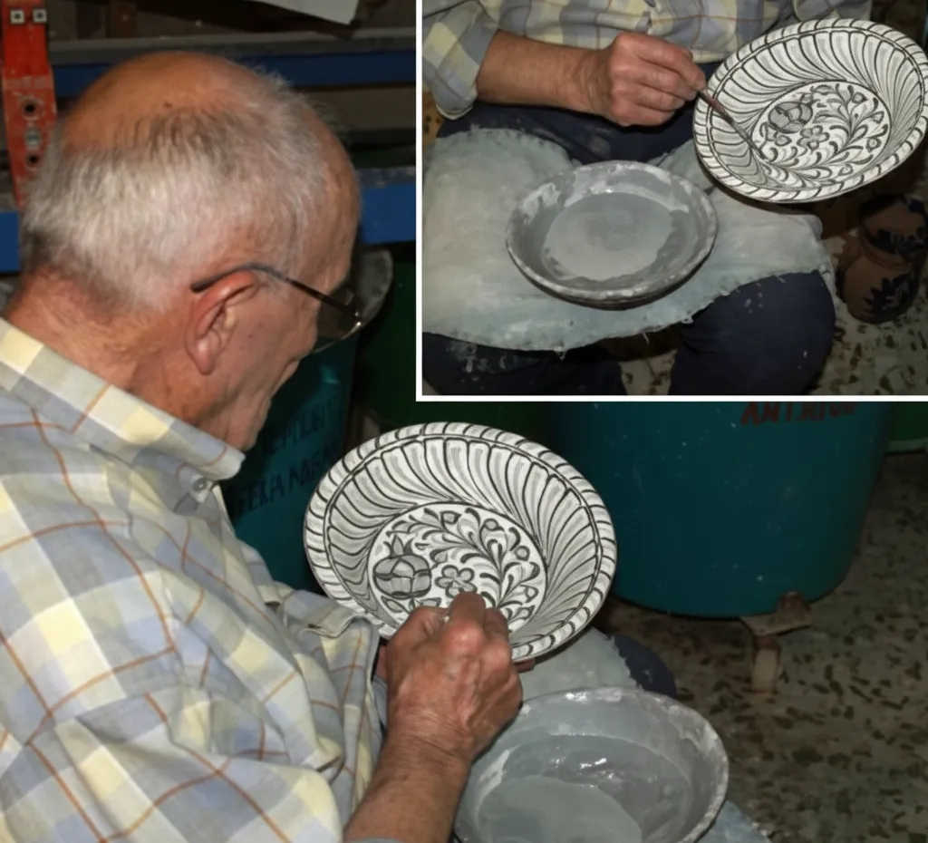 Otra imagen de cerámica Fajalauza