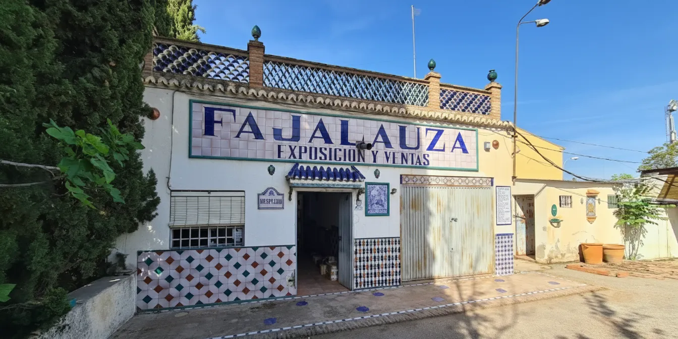 Imagen de cerámica Fajalauza